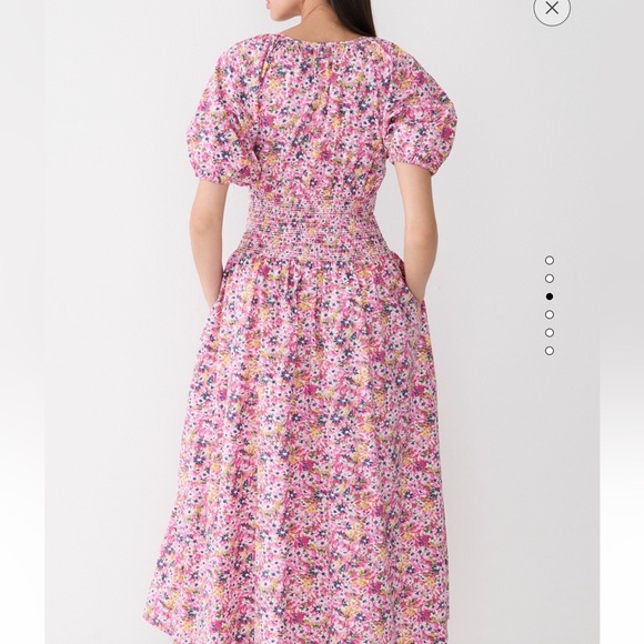 JCREW PUFF SLEEVE SMOCK DRESS - Picture 3 of 4